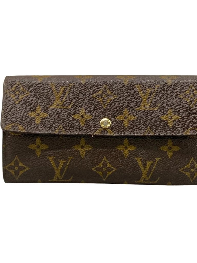 Louis Vuitton Portefeuille Sara M61734 Monogram Sp2172 Long Wallet
